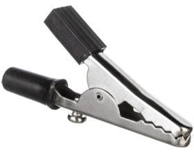 Krokodylek 45mm czarny 11414