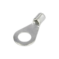 Końcówka M8/6 oczkowa okrągła miedź cynowana kablowa