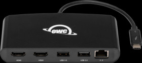 OWCTB3MDK5P Docking port/port replicator, Thunderbolt™ 3, 4K