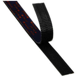 3M 7100279337 Dual Lock SJ3550CF Hook &amp; Loop Tape 1m x 19mm Black Sold per metre