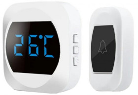 DZWONEK BEZPRZEWODOWY BIALY