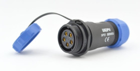 SP2111/S5 gniazdo na przewód 5 pin 500V / 30A