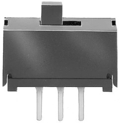 Przełącznik suwakowy, DPDT, montaż PCB, 125V ac, 300 mA przy 125 V AC, KNITTER-SWITCH