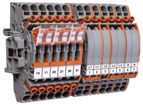 Akcesoria do przetworników Hager KL13BW złącze wtykowe 1 szt.