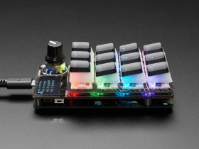 Adafruit Black Pudding Keycaps - 24 Piece Keyboard Add-On Kit