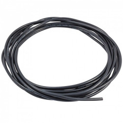 24 AWG Flexible Tinned Copper Silicone Wire - 66 Wires - 0.20 mm2 - Black