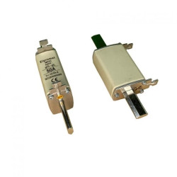 Wkładka bezpiecznikowa NH1C 50A gG-gL 500V zwłoczna