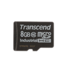 Karta Micro SD MicroSDHC, 8 GB Tak MLC, Transcend USDC10I -40 → +85°C