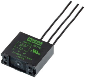 Element tłumiący przepięcia 400 V na szynę DIN Murrelektronik Limited Ochrona przeciwprzepięciowa