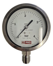 Manometr 100mm BSP 1/2cal