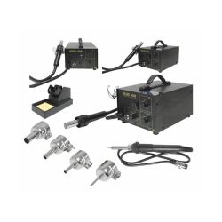 Stacja lutownicza 2-funkcyjna (klasyczna + gorące powietrze) - Lx HY908