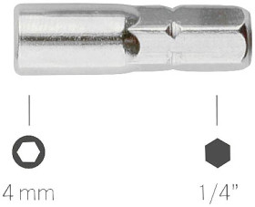 Bernstein Tools for Electronics 4-566 1/4" 25 mm