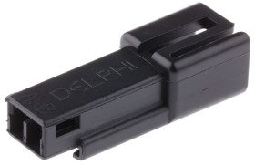 Złącze samochodowe 2-pinowe Delphi -rzędowe Męski 14A Metri-Pack 150 Montaż na kablu Połączenie zagniatane Złącze