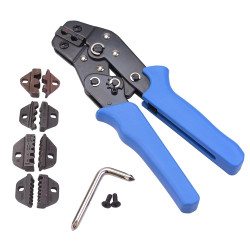 Interchangeable Ratchet Crimping Terminal Tool Kit
