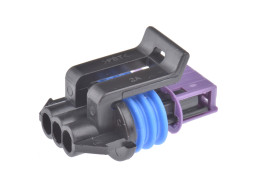 Złącze samochodowe 3-pinowe Delphi -rzędowe Żeński 15A GT 150 Montaż na kablu Połączenie zagniatane Złącze samochodowe