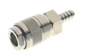 Szybkozłącze powietrza RS PRO rodzaj Męski Zadzior węża Mosiądz niklowany