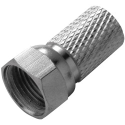 Schwaiger FST7510241 F Connector 7.5mm Cable 10pcs for LNB Cabling