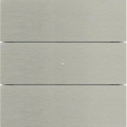 B.IQ Przycisk 3-krotny standard, stal szlachetna nierdzewna 75163093
