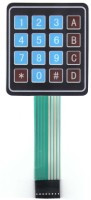 UM214.6 Klawiatura membranowa uniwersalna 4x4 plus znaki, litery i symbole