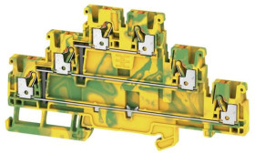 Złączka szynowa ochronna A3T 2.5 PE 2428550000