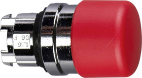Schneider Electric ZB4BC44 ZB4BC44 Element czołowy dla przycisku resetowalny (Ø) 22 mm nieoznakowany chrom, czerwony 1 s