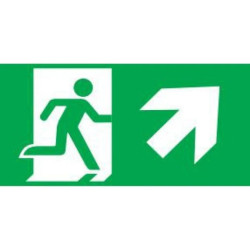 Piktogram wyjście w prawo w górę E6 Intelight do OXIMIA, ramki dwustronnej ORION, SUPREMA