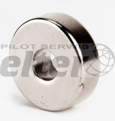 Magnes neodymowy pierścieniowy 10x2mm otwór 2mm