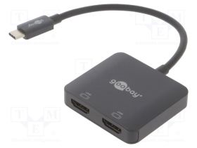 USBC-2HDMI-BK