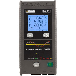 Chauvin Arnoux PEL113 Power &amp; Energy Logger Ethernet, IRD Server, USB, Wifi