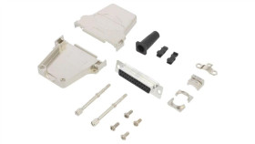 Dtzf-Ljsrg-25Fssl D-Sub Żeńskie Proste Lutowanie Na Przewód Gold Flash Pin 25