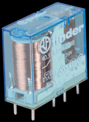 40.31.9.024.0000 PCB relay, 1x UM, 250 V/ 10A, 24 V, RM 3.5 mm
