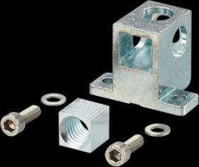 Threaded block, 32 x 42 x 27 mm for aluminum profiles, E20952