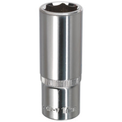 Sealey SP3817D WallDrive&#xAE; Socket 17mm Deep 3/8&quot;Sq Drive Fully Polished