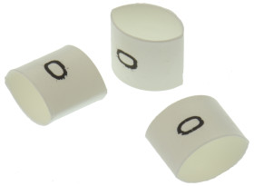 Oznaczniki kabli Termokurczliwy TE Connectivity zakres 2 → 6mm ilość 100