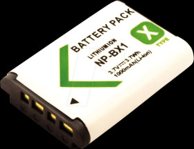 40937 Battery, digital camera, compatible, 1000 mAh