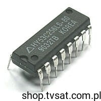 HY53C256LS-80 DRAM Memory 256K DIP16 HYUNDAI USED