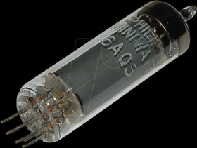 EL90 Electron tube, power tube, miniature, 7-pin, 6.3 V