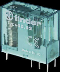 Relay, 2 Form C (NO/NC), 110 V (DC), 110 V (AC), 11 kΩ, 8 A, 400 V (AC), bistable, 40.52.6.110.0000