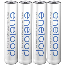 Eneloop 52362199 eneloop AAA Rechargeable NiMH 800mAh 4pieces 2100 Cycles