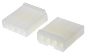 Obudowa złącza 4-pinowe -rzędowe raster: 6.7mm Molex Męski Montaż na kablu STANDARD .093" Standard .093" Female Crimp