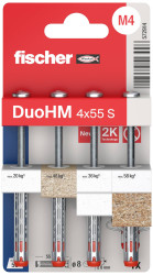 Fischer 572914 DuoHM 4x55 S PH TX Kotwa do pustaków ściennych 55 mm 4 szt.
