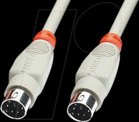 33265 PS/2 cable, plug to plug, 1.0 m