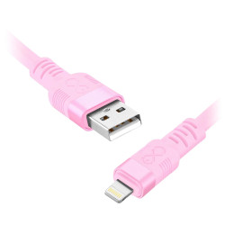 Kabel Lightning - USB-C 0.9m 29W eXc WHIPPY PRO pastelowy