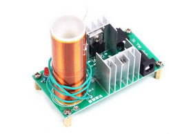 Generator Tesli 15W - DC 15-24V - DIY - wersja audio - generator wysokiego napięcia