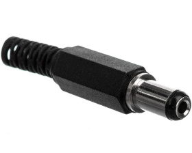 Wtyczka zasilająca żeńska DC 2,1/5,5mm /krótka/ 11114