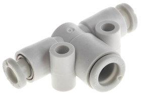 Złączka pneumatyczna Wciskane 4 mm Wciskane 4 mm SMC Adapter teowy do rur