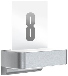 Zewnętrzna lampa ścienna z czujnikiem ruchu Steinel LED AUSSENLEUCHTE L 820 SC SI 087579 9.8 W srebrny 679 lm