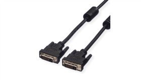 Value Dvi Kabel Do Monitora, Dvi M-M, (24+1) Podwójne Łącze, 1 M