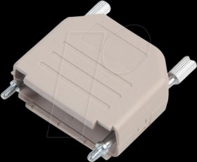 MHDPPK15-LG-K D-Sub cap, 15-pin, straight, grey, size A