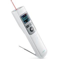 EU US Bezpośredni ERICKHILL ROOKPRO 2w1 Termometr na podczerwień z sondą do mięsa Szybkie,dokładne odczyty Bezdotykowy czujnik S